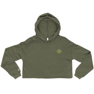 Monogram Crop Hoodie