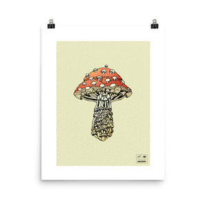 Fly Agaric Mushroom Limited Print (1/7)
